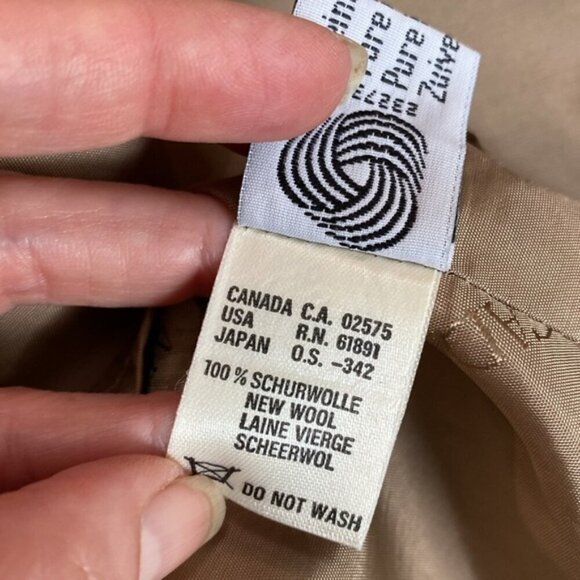Escada Beige Wool Tweed Long Skirt Size Medium - Picture 13 of 14